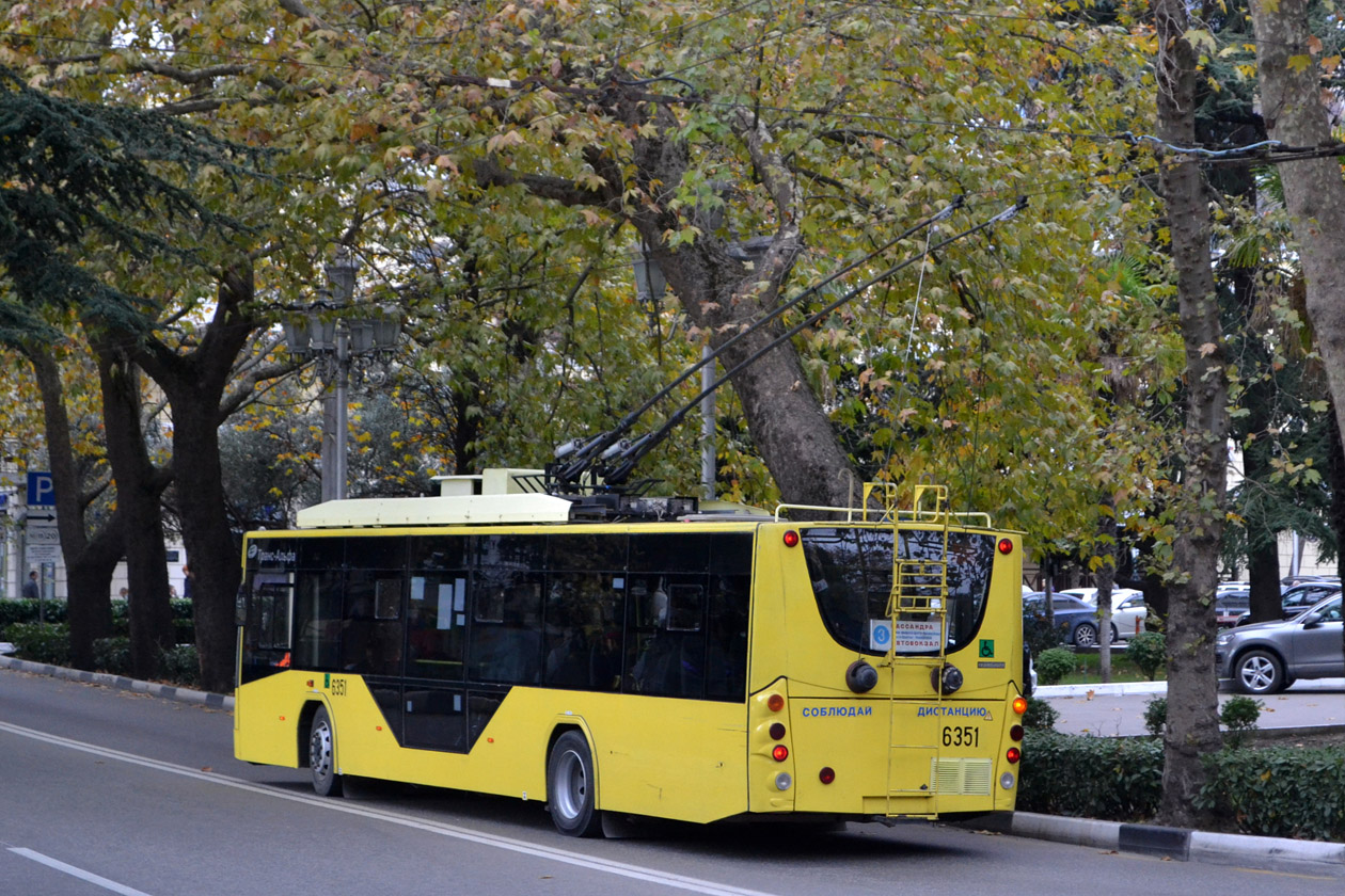 Крымский троллейбус, ВМЗ-5298.01 «Авангард» № 6351