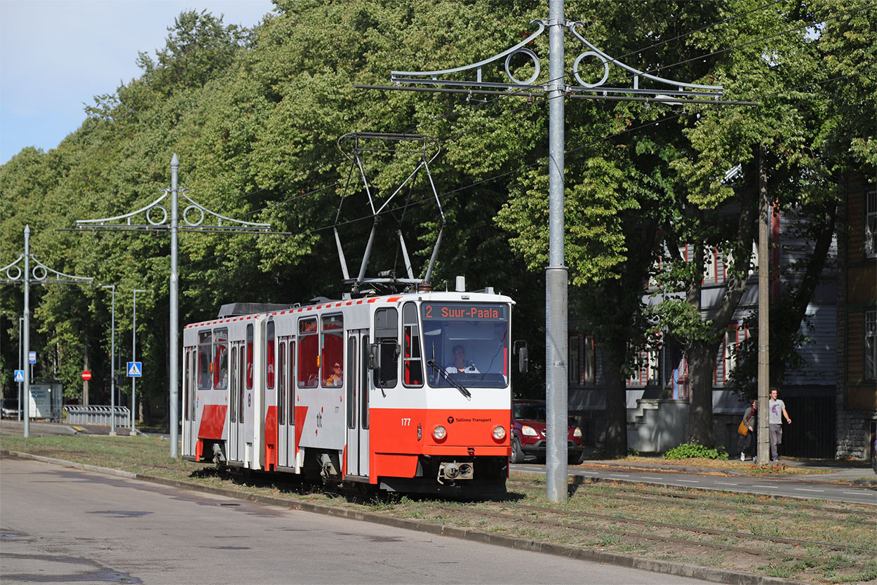Таллин, Tatra KT4D № 177