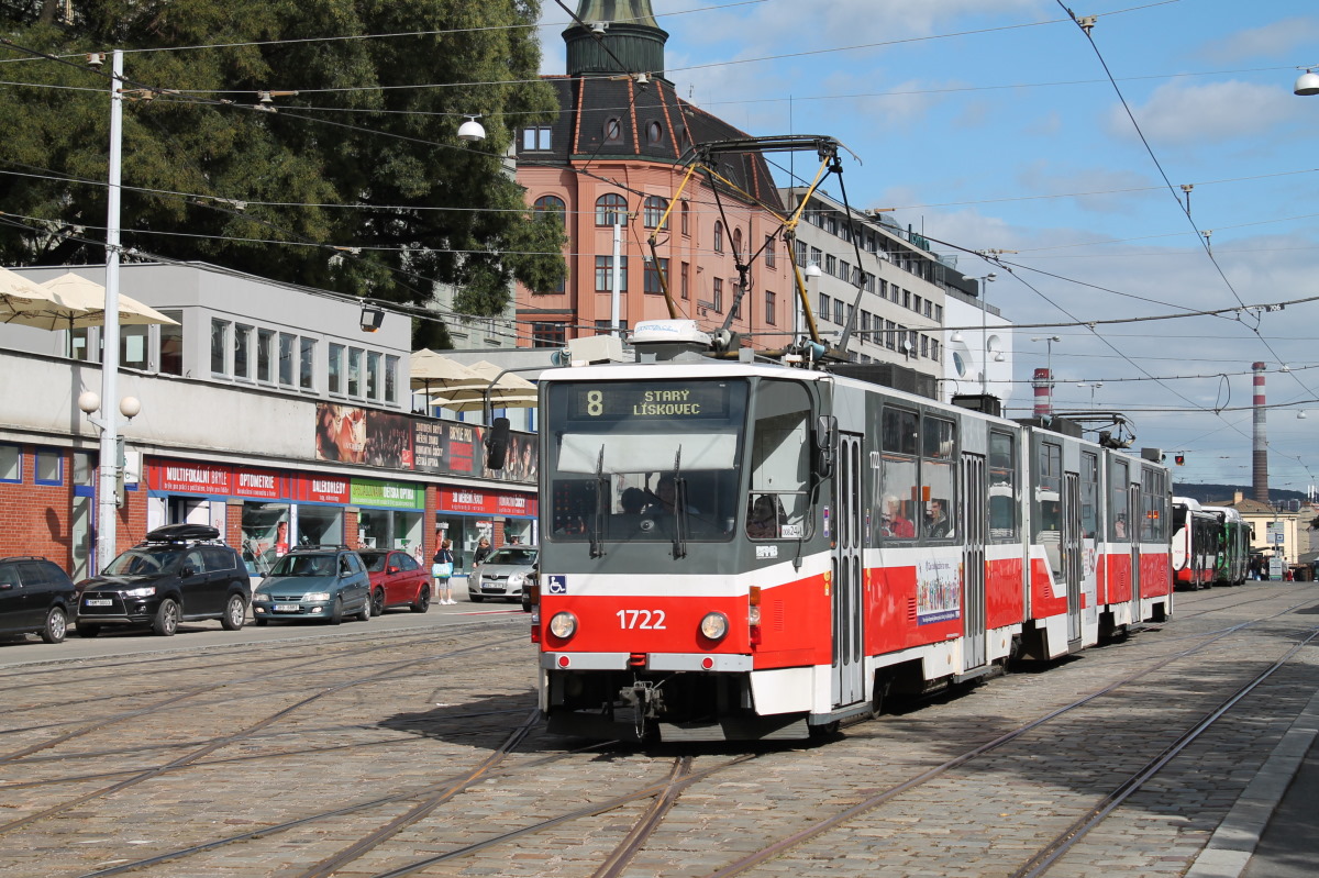 Брно, Tatra KT8D5R.N2 № 1722