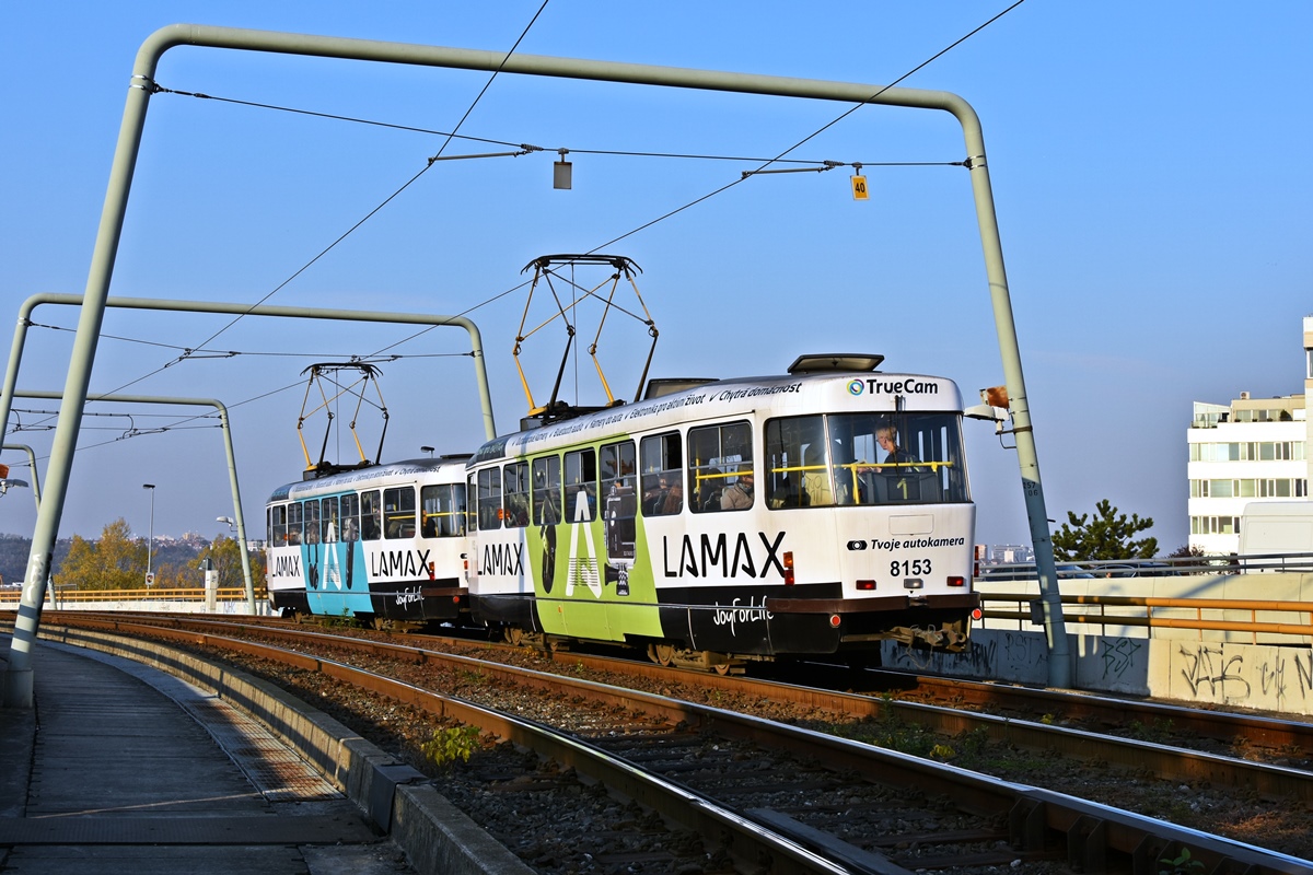 Прага, Tatra T3R.PV № 8153