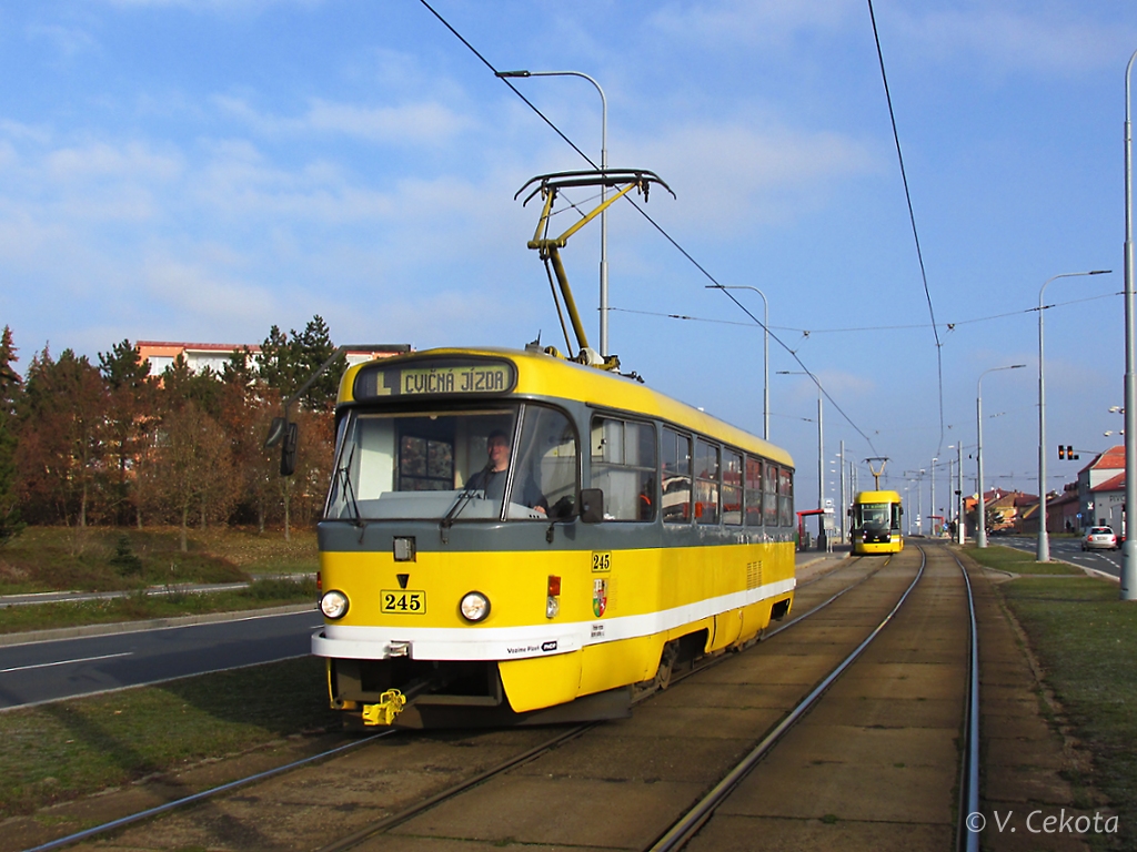 Пльзень, Tatra T3R.P № 245