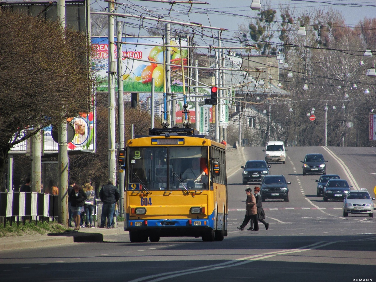 Львов, Škoda 14Tr11/6 № 604