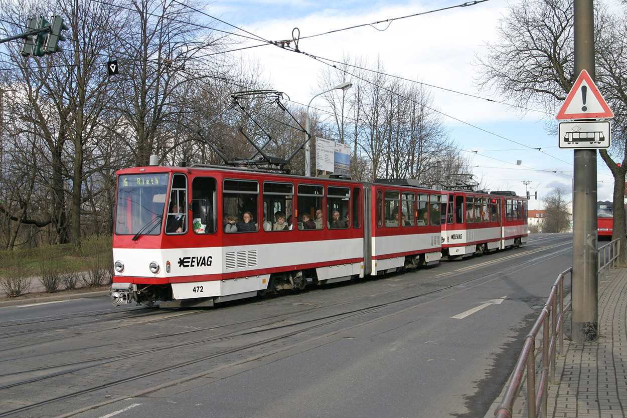 Эрфурт, Tatra KT4D № 472