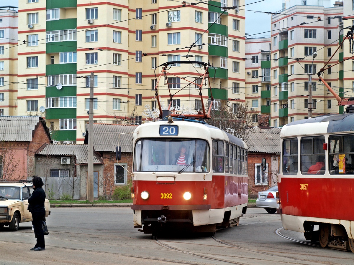 Харьков, Tatra T3SUCS № 3092