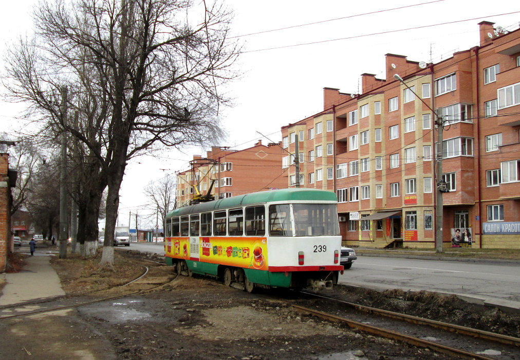Владикавказ, Tatra T4DM № 239