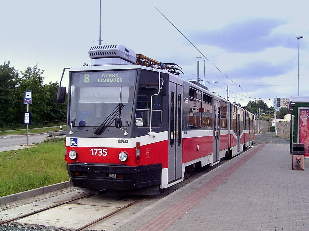 Брно, Tatra KT8D5N № 1735
