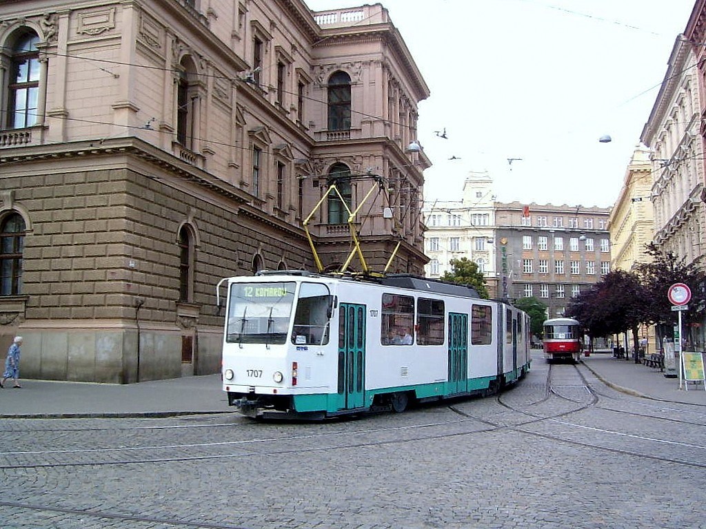Брно, Tatra KT8D5 № 1707