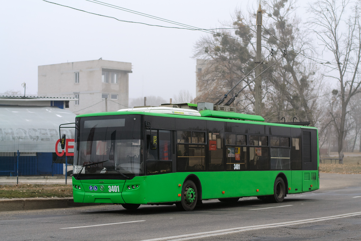 Харьков, ЛАЗ E183A1 № 3401