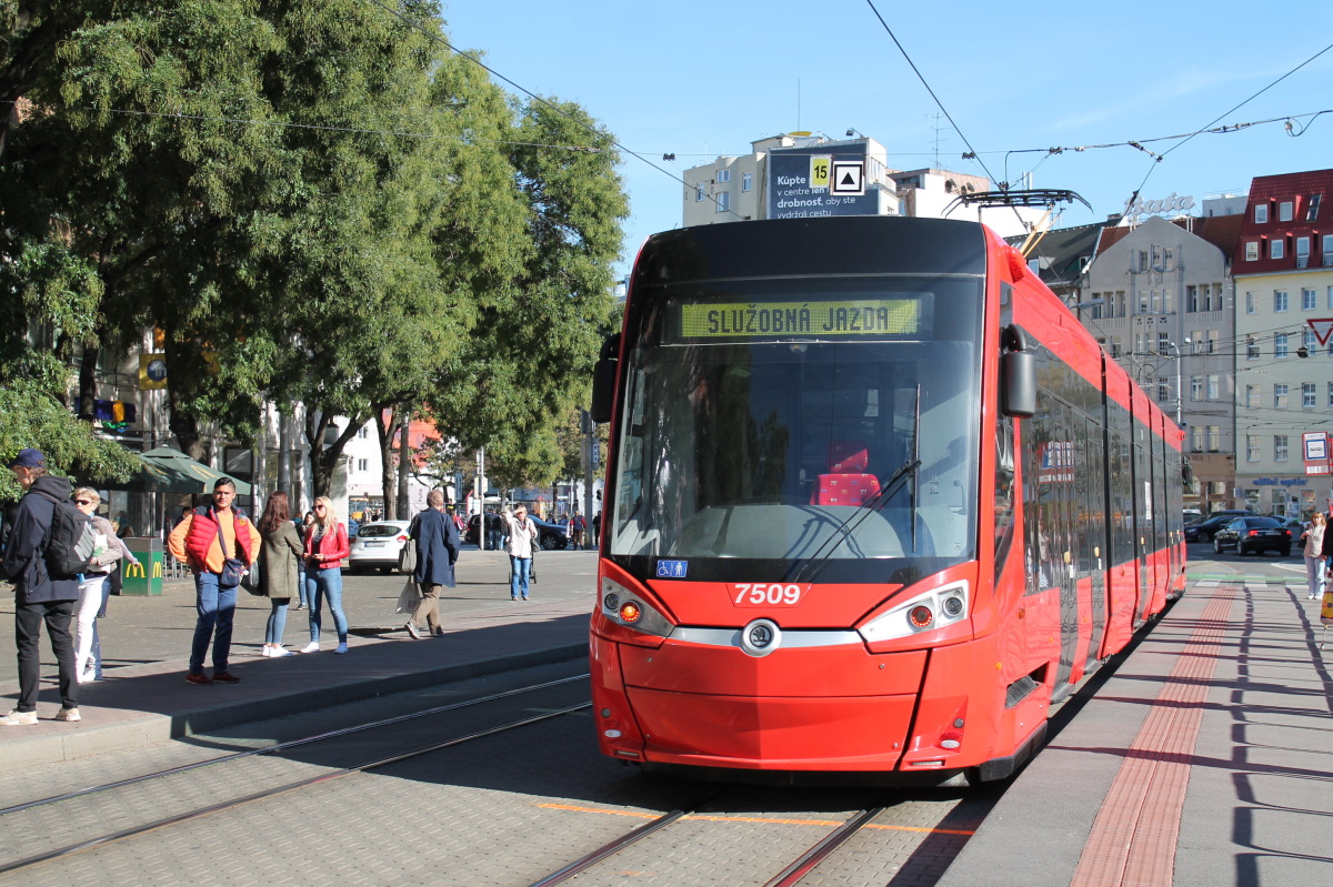 Братислава, Škoda 30T ForCity Plus № 7509