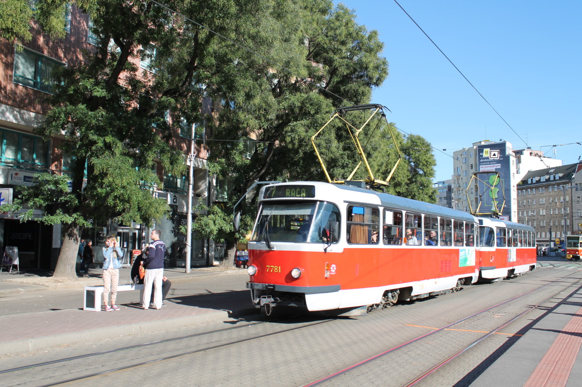 Братислава, Tatra T3P № 7781