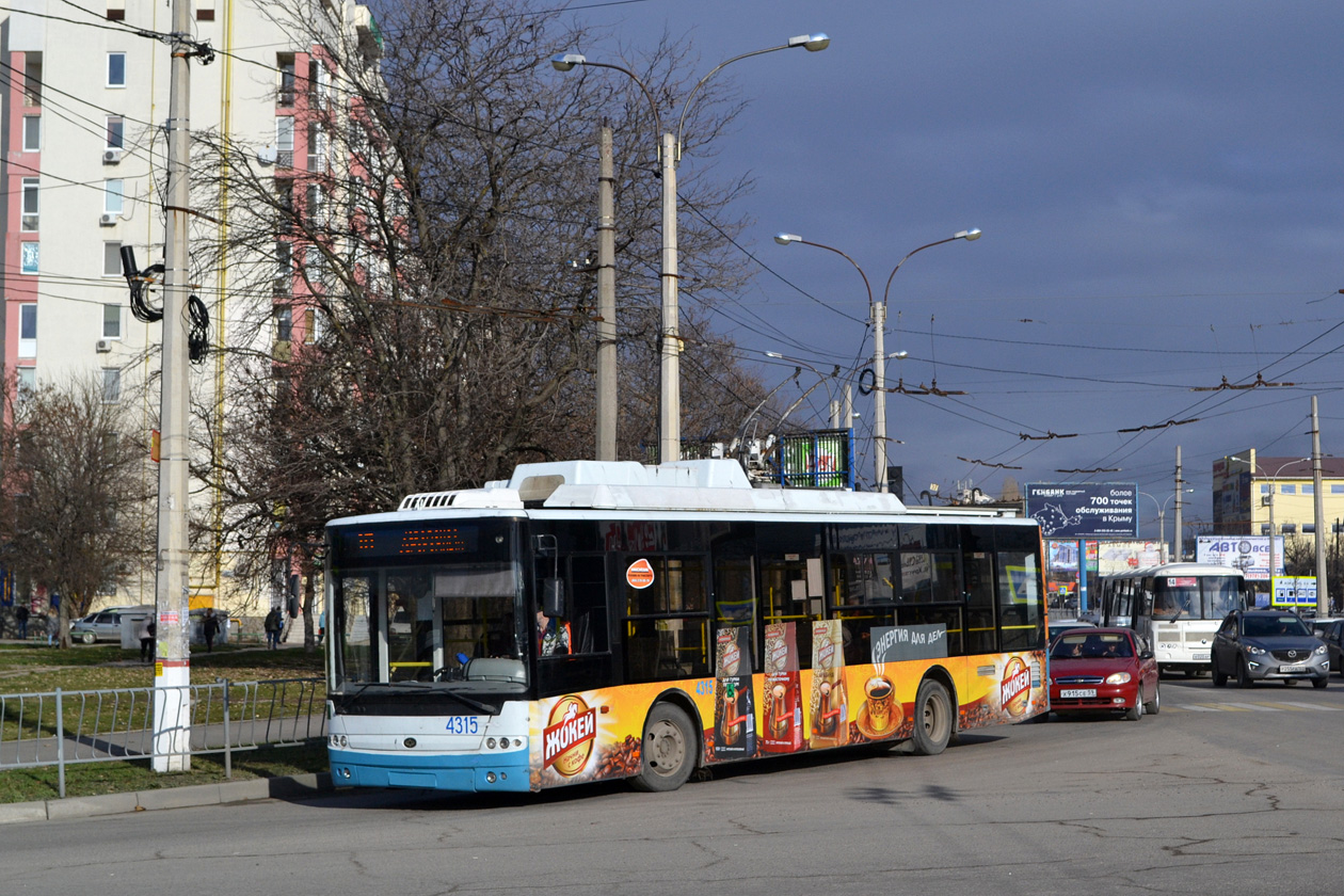 Крымскі тралейбус, Богдан Т70110 № 4315
