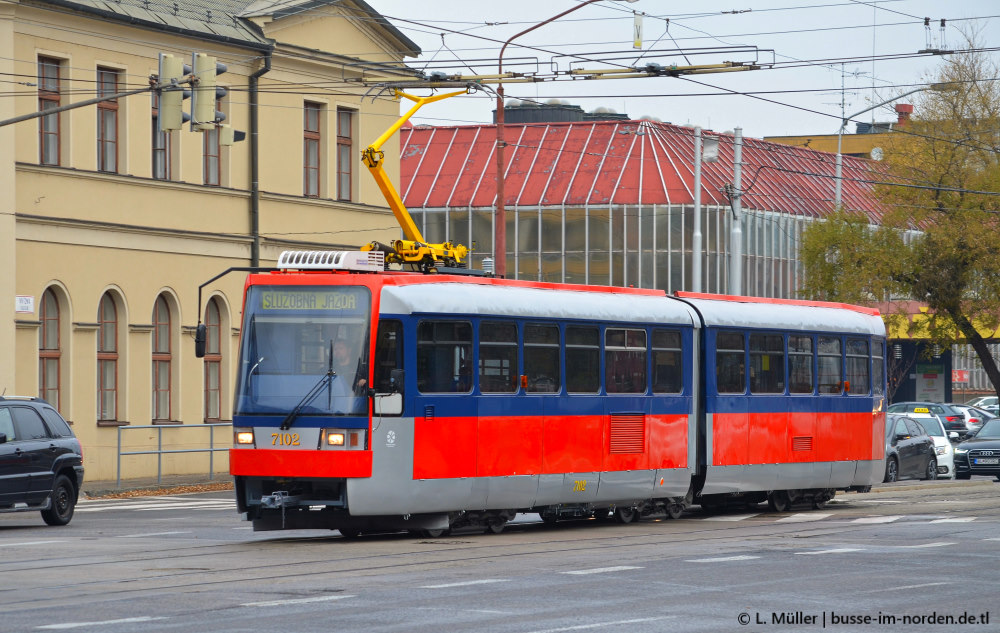 Pressburg, Tatra K2S Nr. 7102