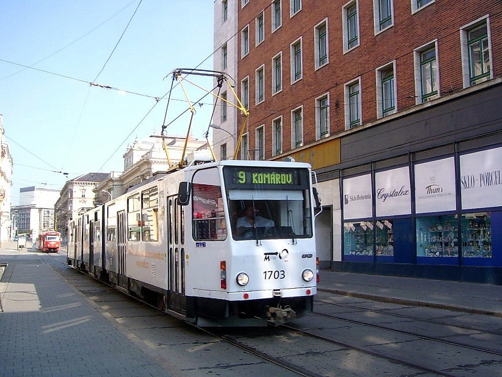 Брно, Tatra KT8D5 № 1703