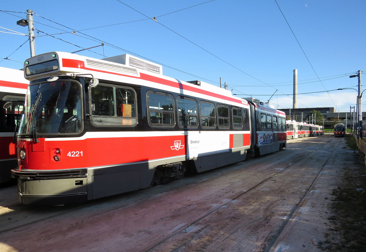 Торонто, UTDC ALRV № 4221; Торонто — Russell (Connaught) Carhouse