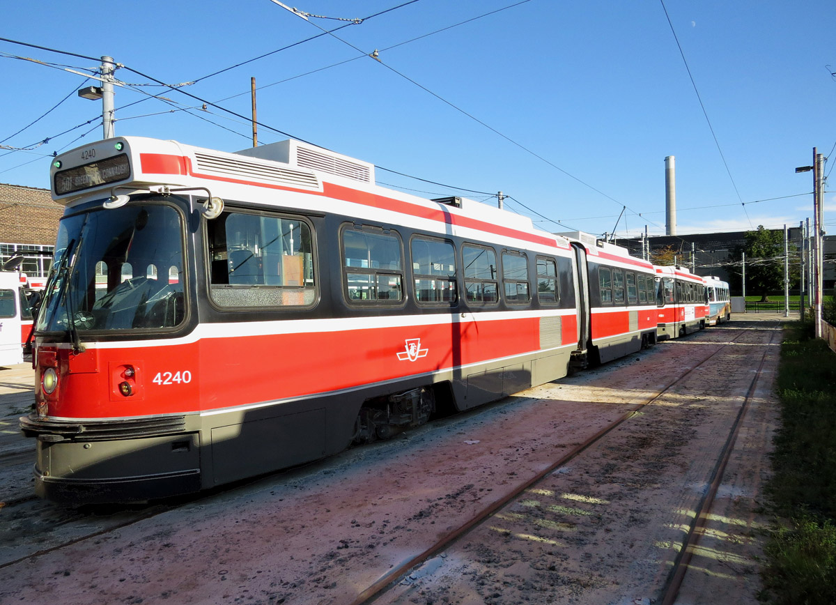 Торонто, UTDC ALRV № 4240; Торонто — Russell (Connaught) Carhouse