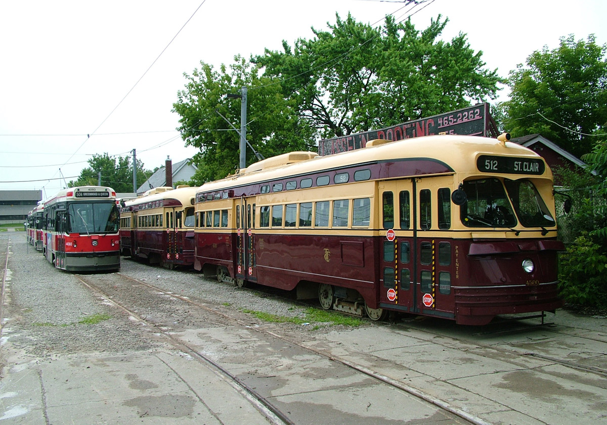 Торонто, PCC № 4500; Торонто — Russell (Connaught) Carhouse