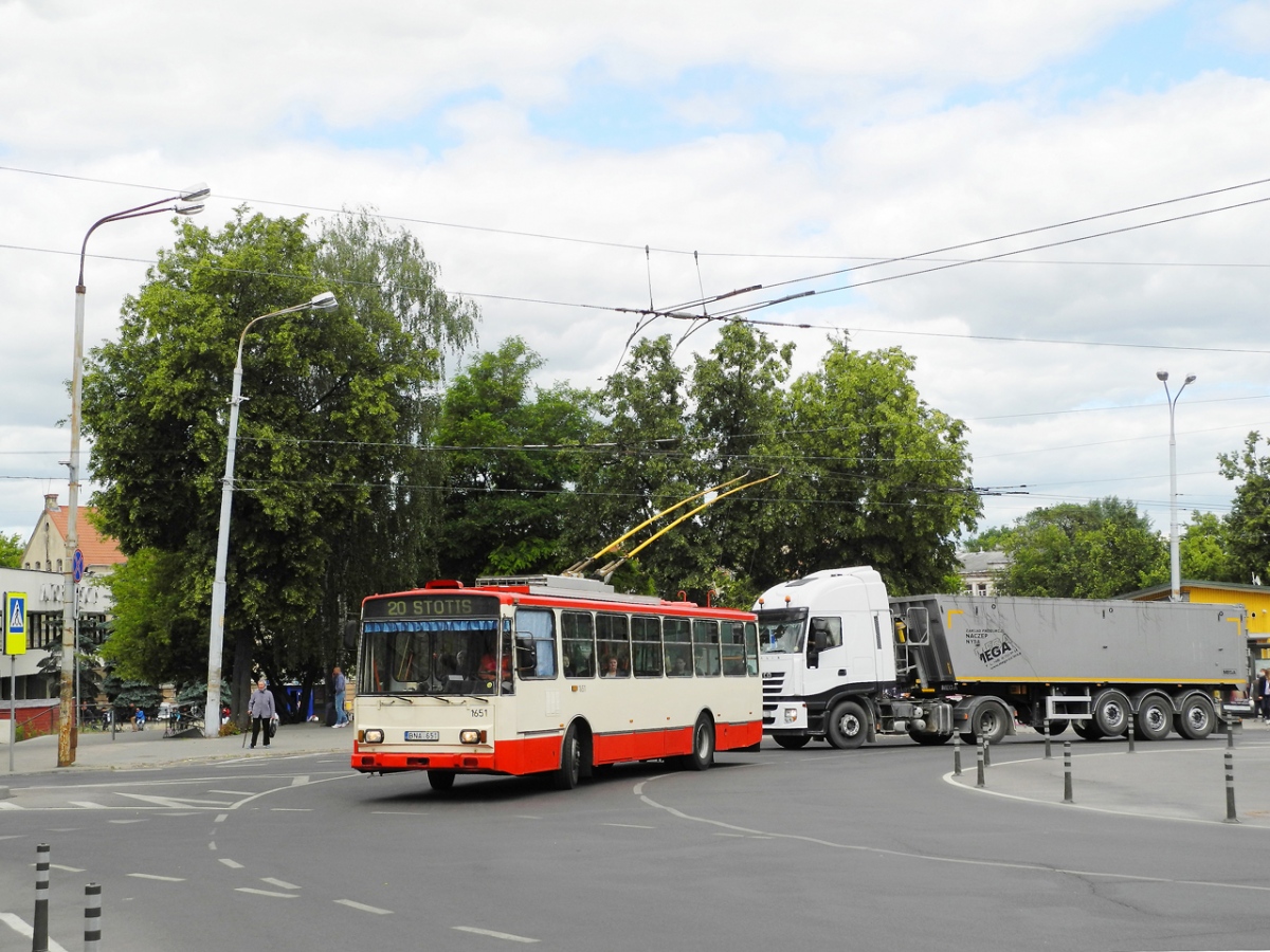 Vilnius, Škoda 14Tr17/6M Nr. 1651