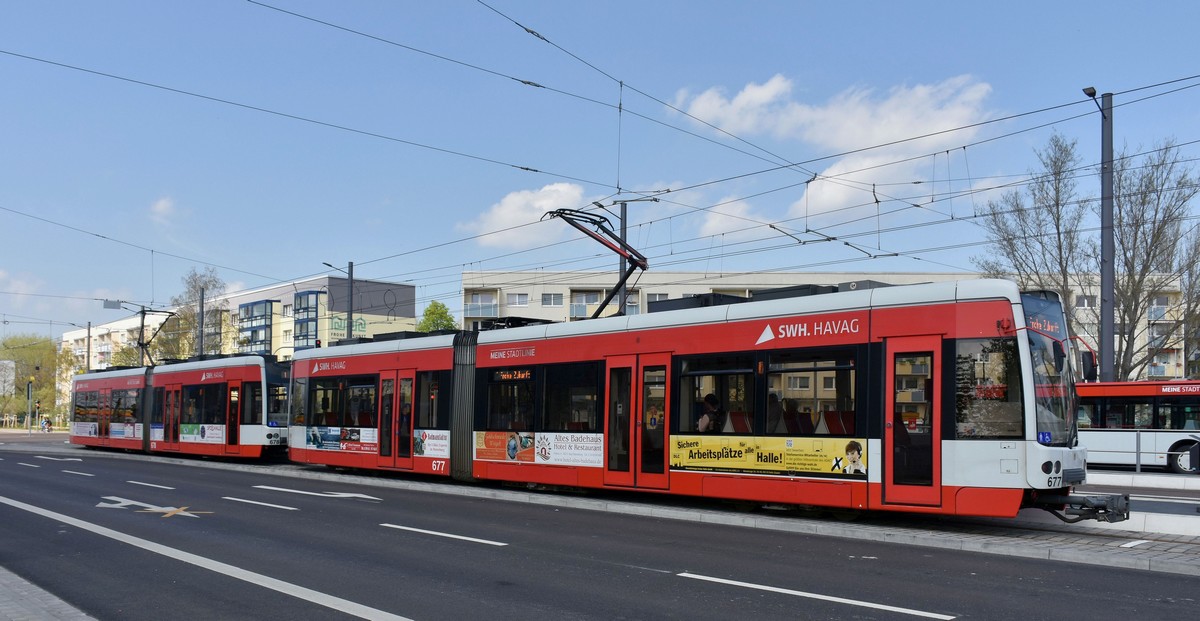 Галле, Bombardier MGT-K № 677