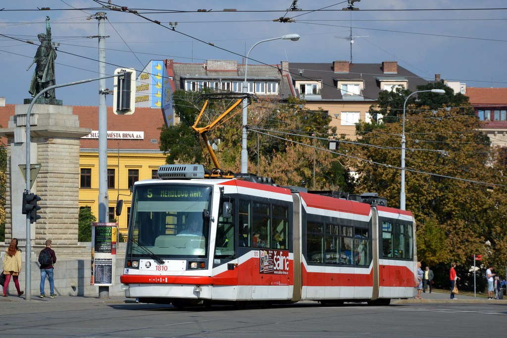 Брно, Škoda 03T6 Anitra № 1810