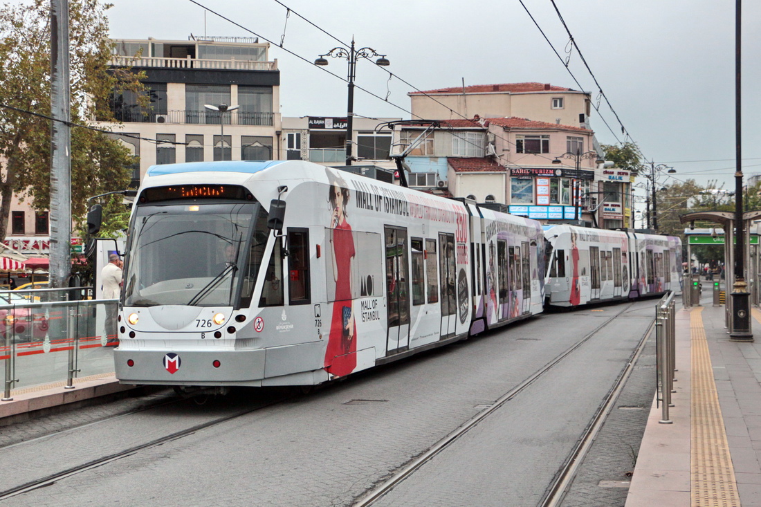 Стамбул, Bombardier Flexity Swift № 726