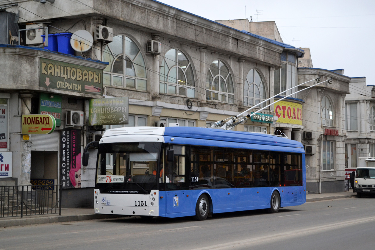 Севастополь, Тролза-5265.02 «Мегаполис» № 1151