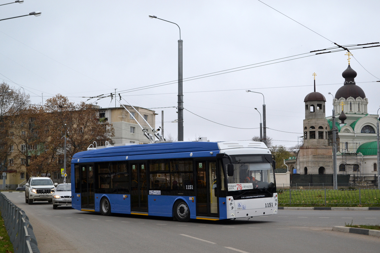 Севастополь, Тролза-5265.02 «Мегаполис» № 1151