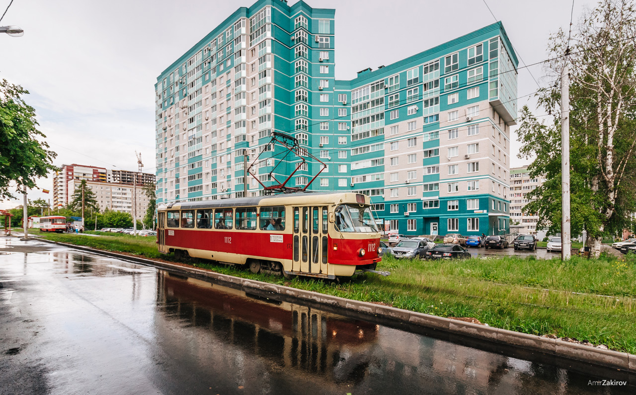 Iževsk, Tatra T3SU (2-door) č. 1112