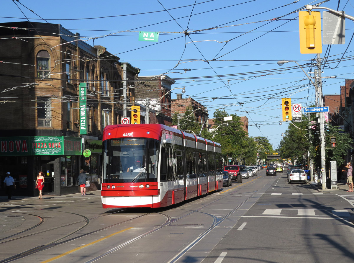 Торонто, Bombardier Flexity Toronto № 4465