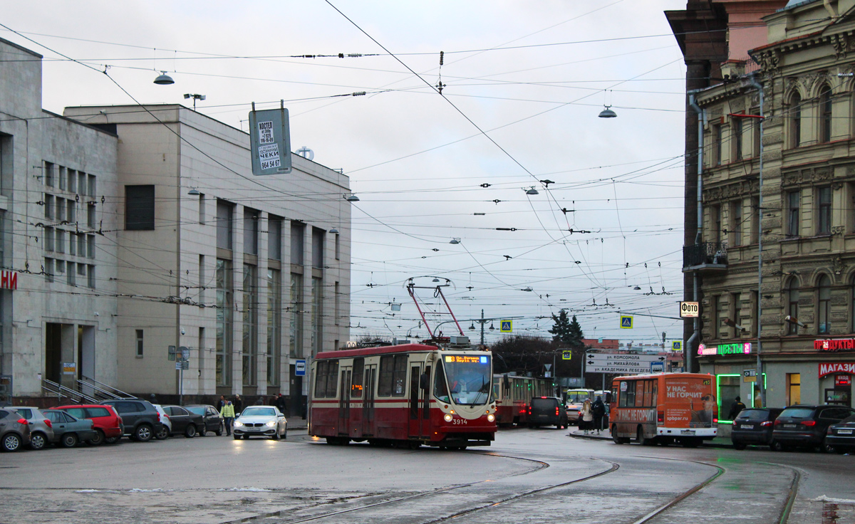 Санкт-Петербург, 71-134А (ЛМ-99АВН) № 3914