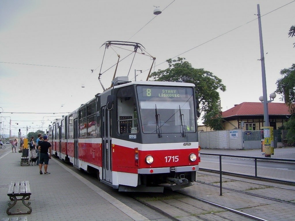 Брно, Tatra KT8D5 № 1715