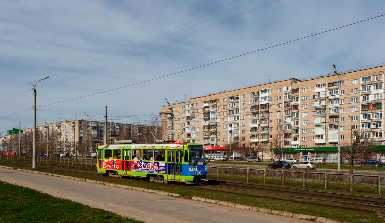 Ижевск, Tatra T3RF № 1002