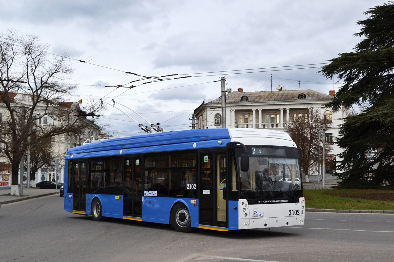Севастополь, Тролза-5265.02 «Мегаполис» № 2102