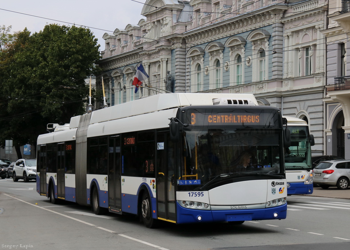 Рига, Škoda 27Tr Solaris III № 17595