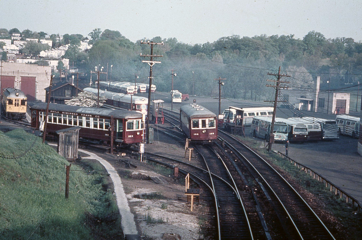 Филадельфия — Интерурбан Philadelphia & Western Railway; Филадельфия — Трамвайные депо Филадельфия — Интерурбан Philadelphia & Western Railway; Филадельфия — Трамвайные депо