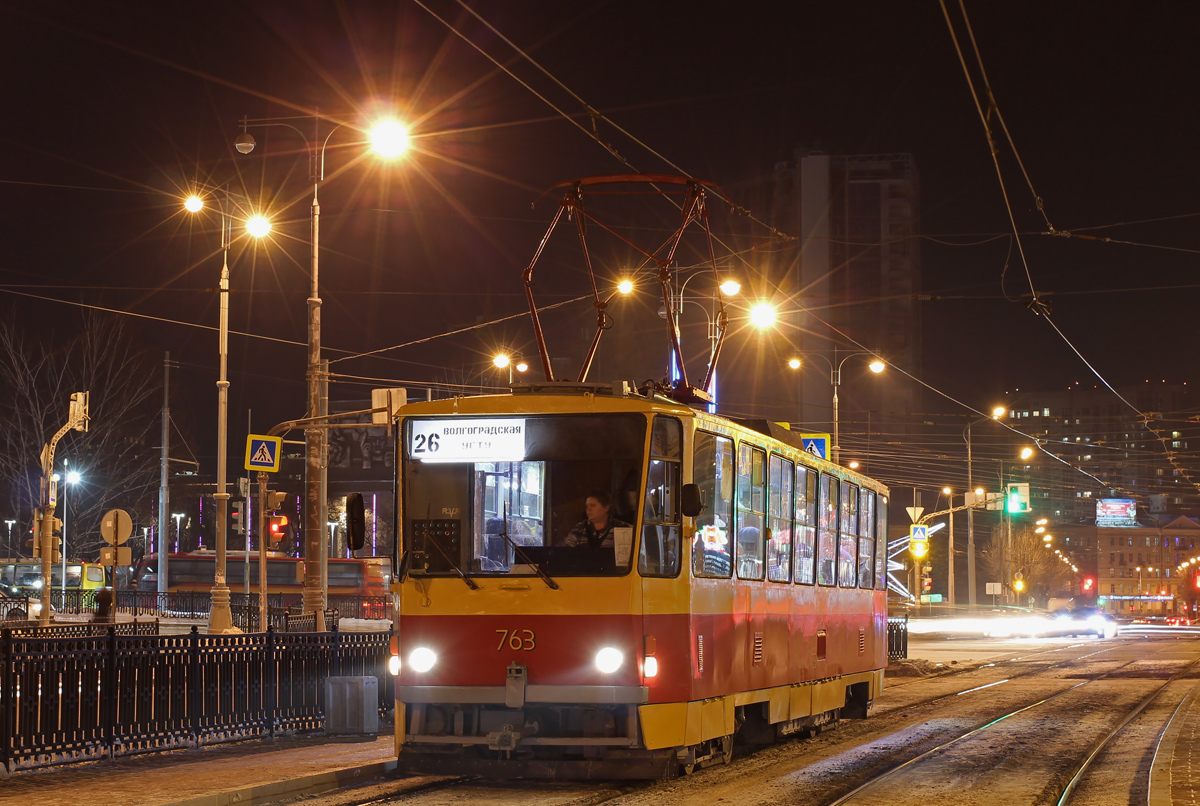 Екатеринбург, Tatra T6B5SU № 763