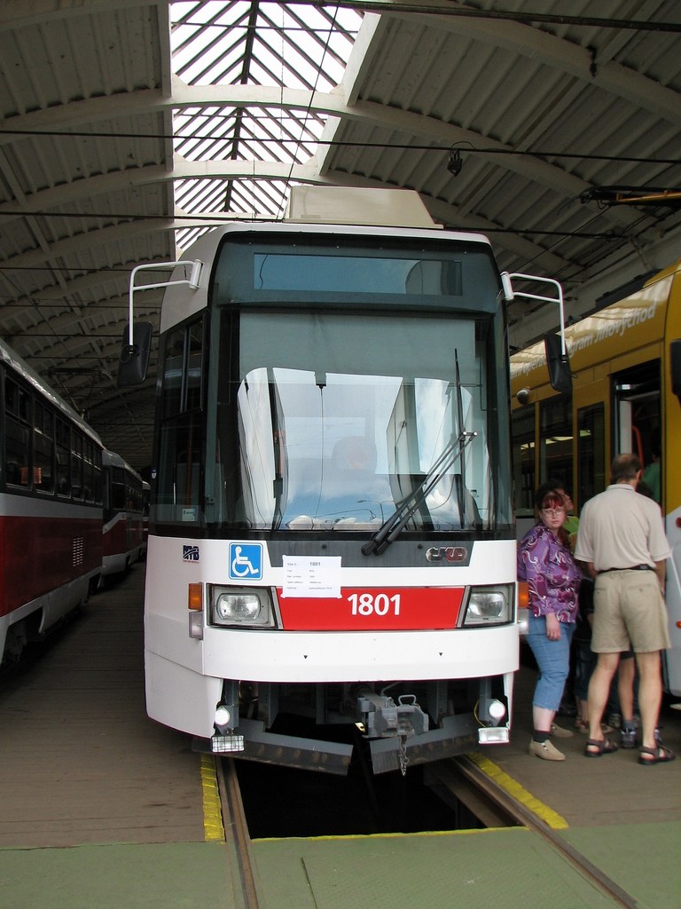 Brno, Tatra RT6N1 č. 1801 Brno, Tatra RT6N1 č. 1801