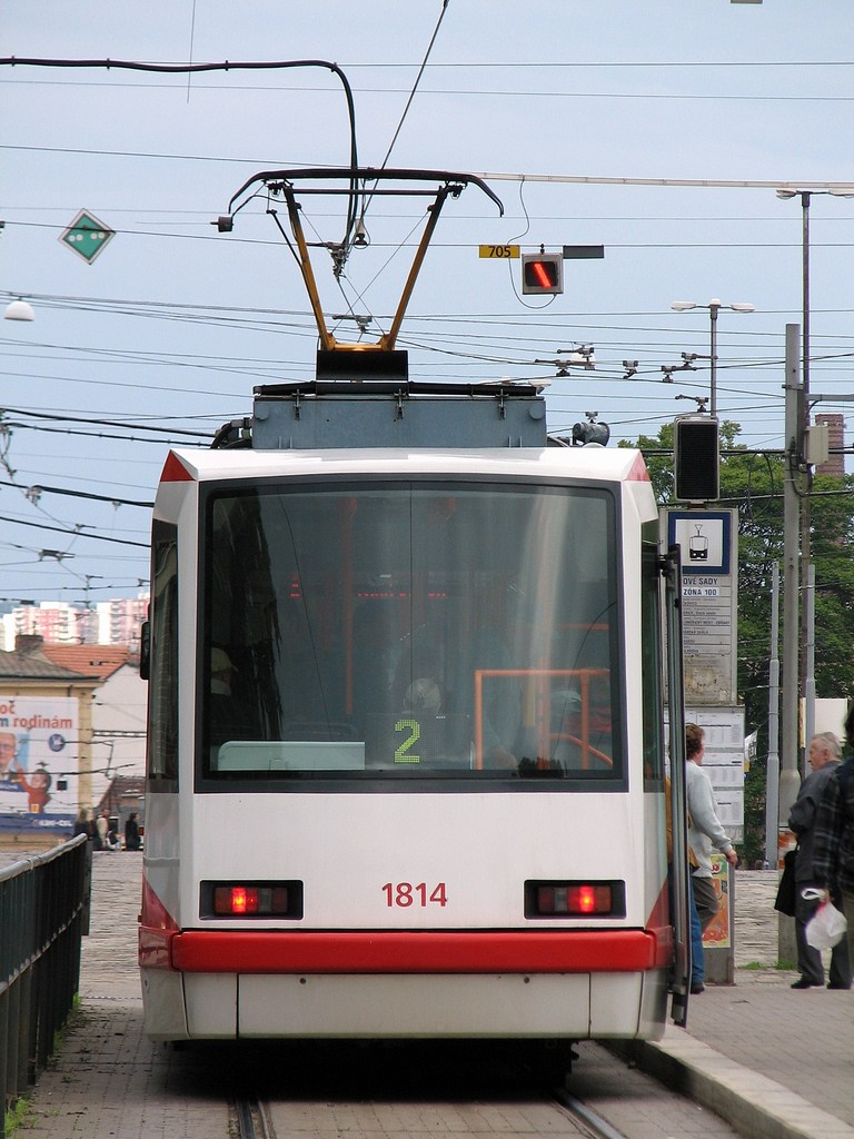 Brno, Škoda 03T6 Anitra nr. 1814 Brno, Škoda 03T6 Anitra nr. 1814