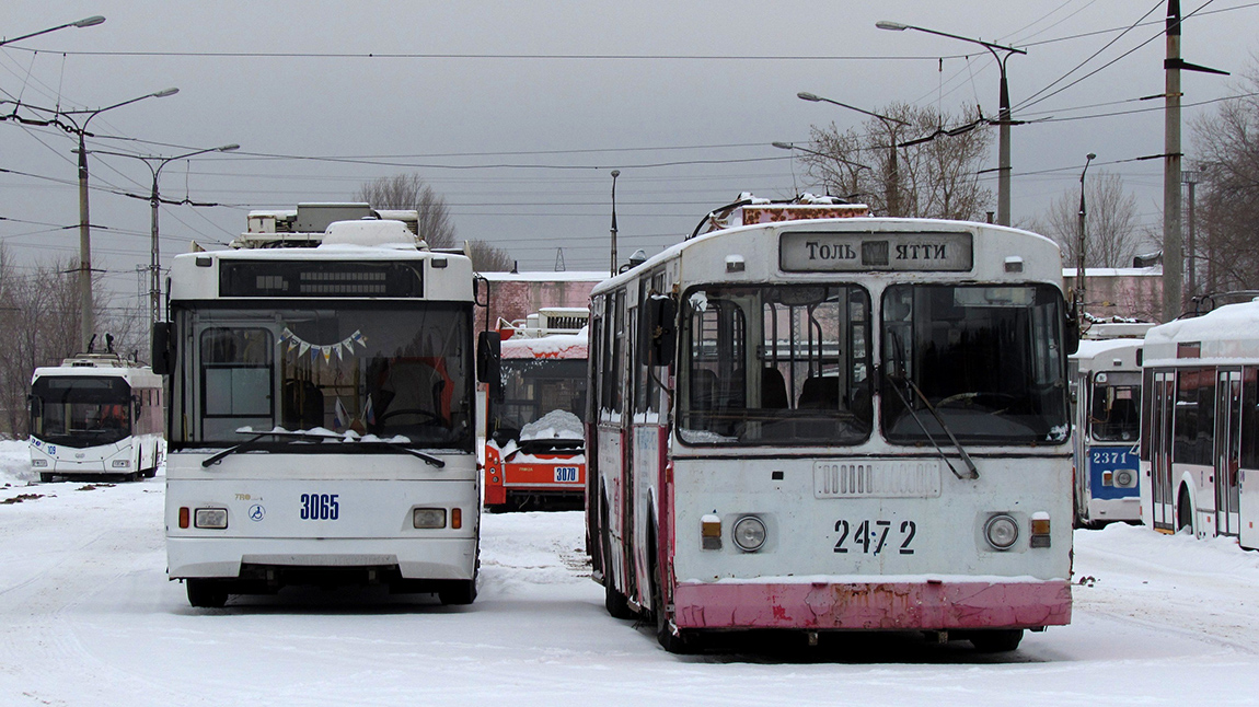 Тольятти, Тролза-5275.03 «Оптима» № 3065; Тольятти, ЗиУ-682Г-012 [Г0А] № 2472