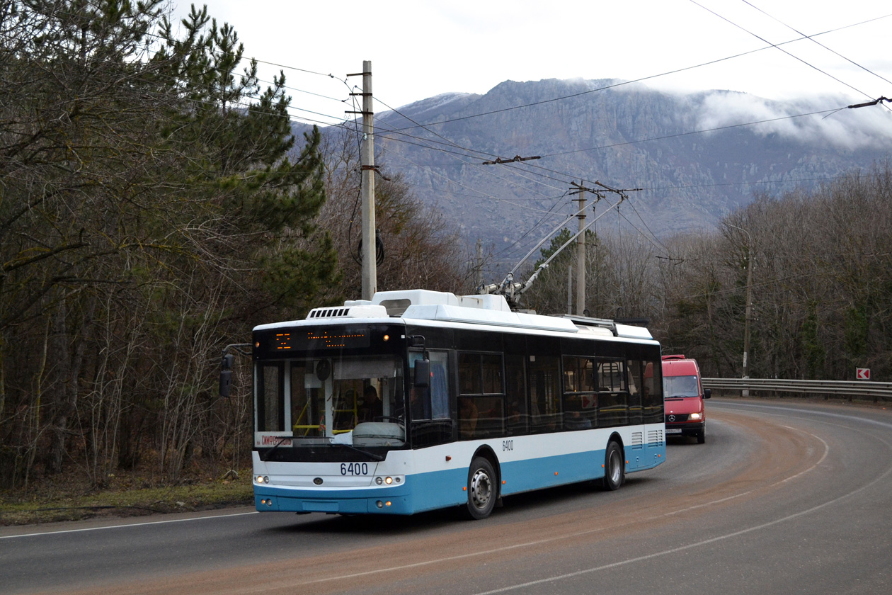 Крымский троллейбус, Богдан Т70115 № 6400