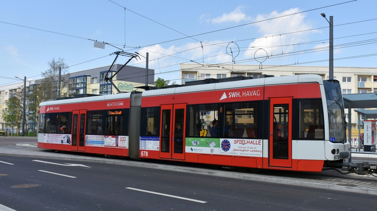 Галле, Bombardier MGT-K № 678