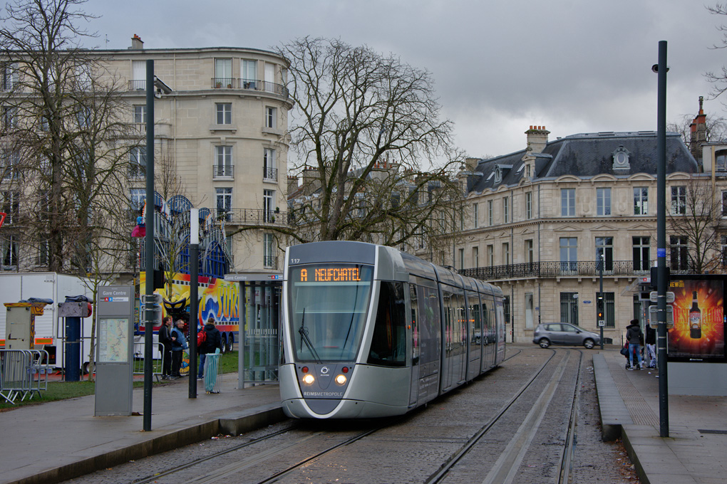 Реймс, Alstom Citadis 302 № 117