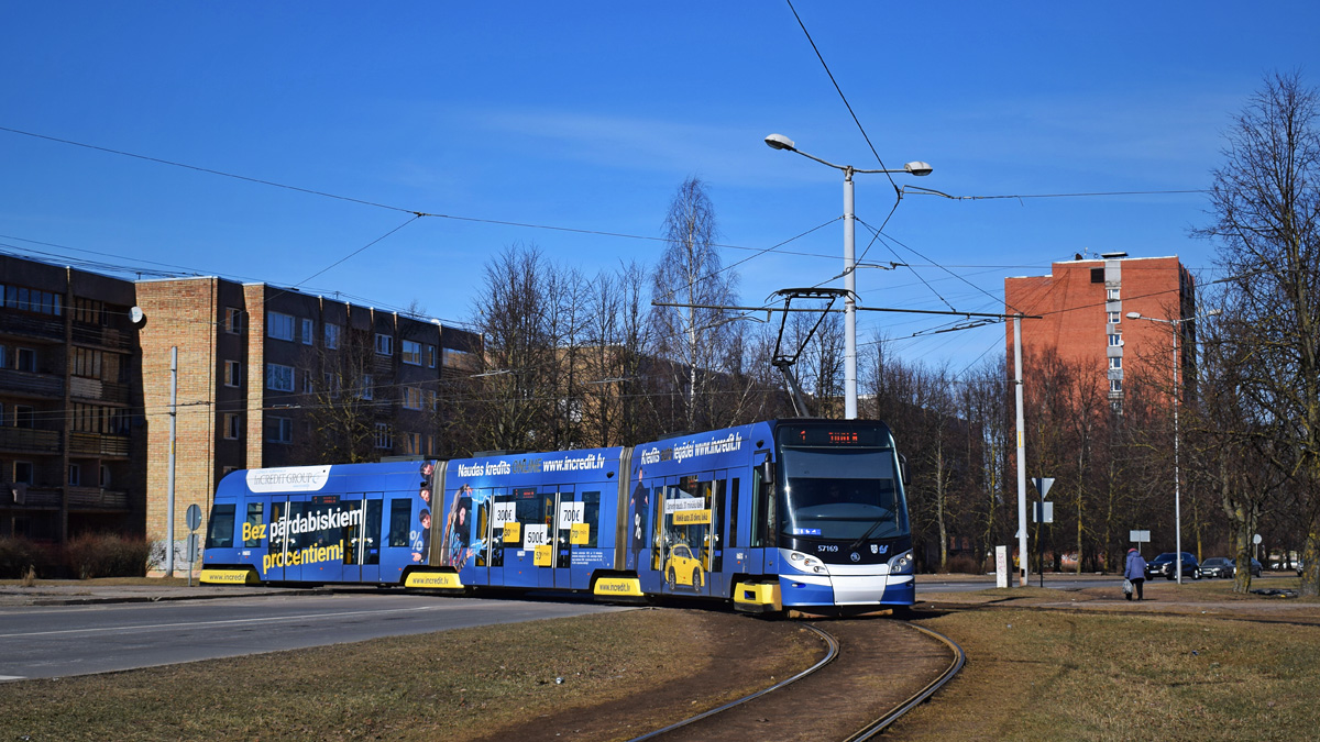 Рига, Škoda 15T ForCity Alfa Riga № 57169