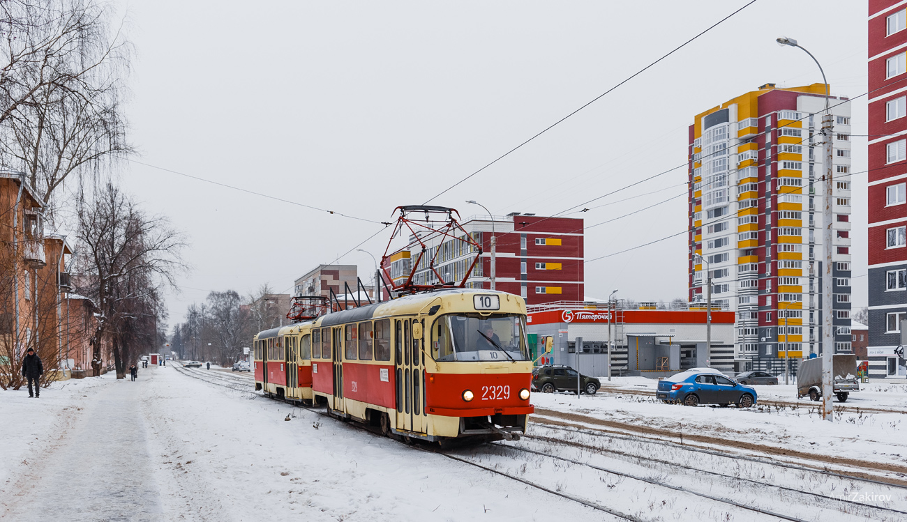 Ижевск, Tatra T3SU № 2329