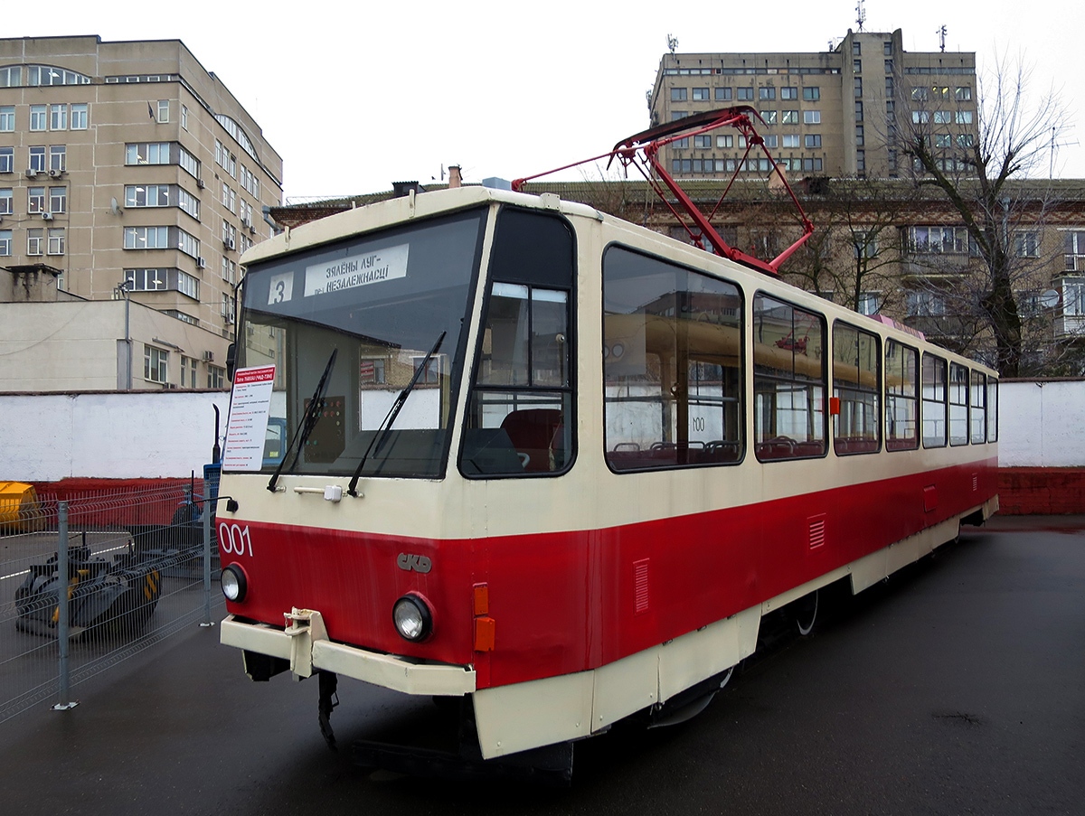 Минск, Tatra T6B5SU № 001