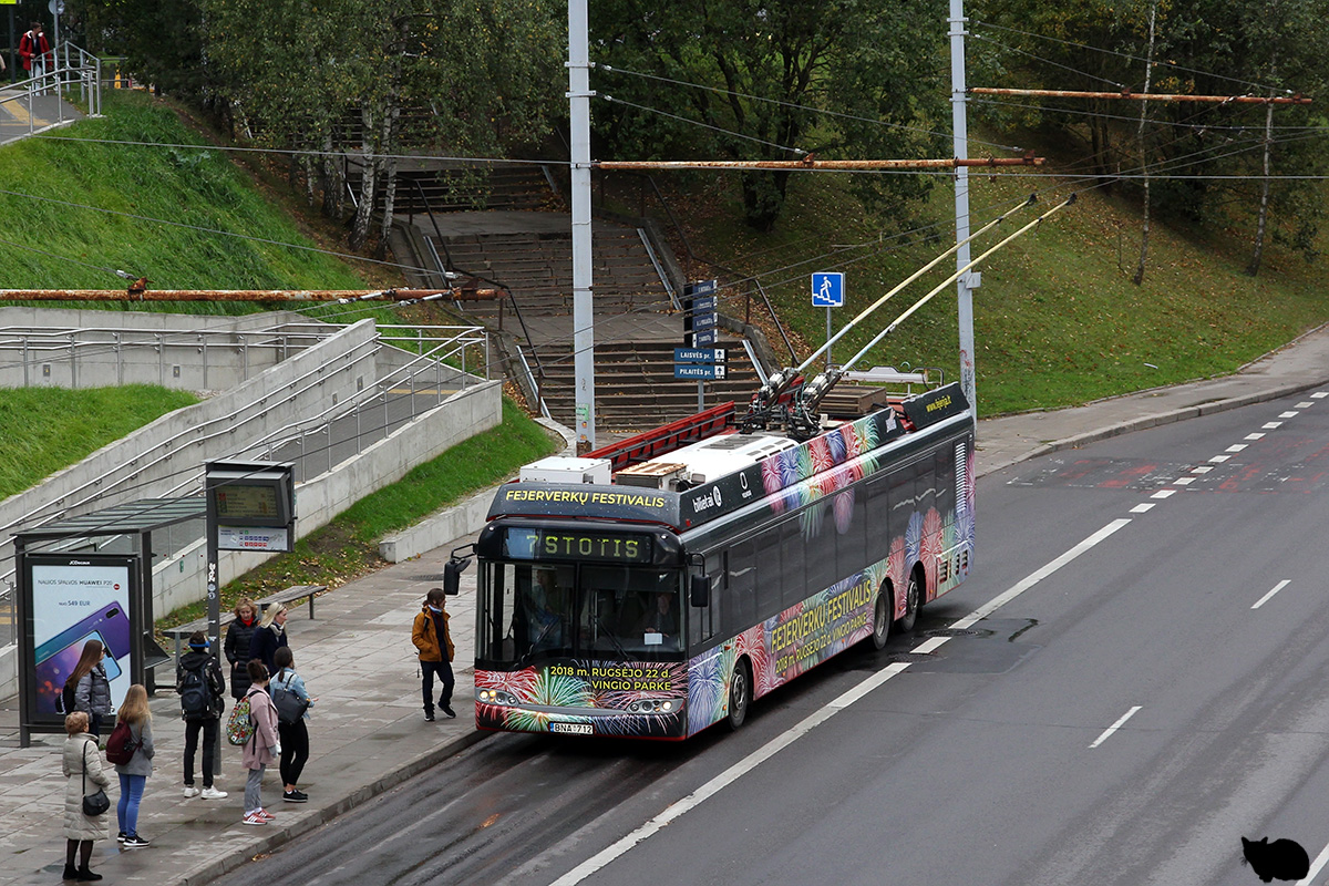 Vilnius, Solaris Trollino II 15 AC № 2712