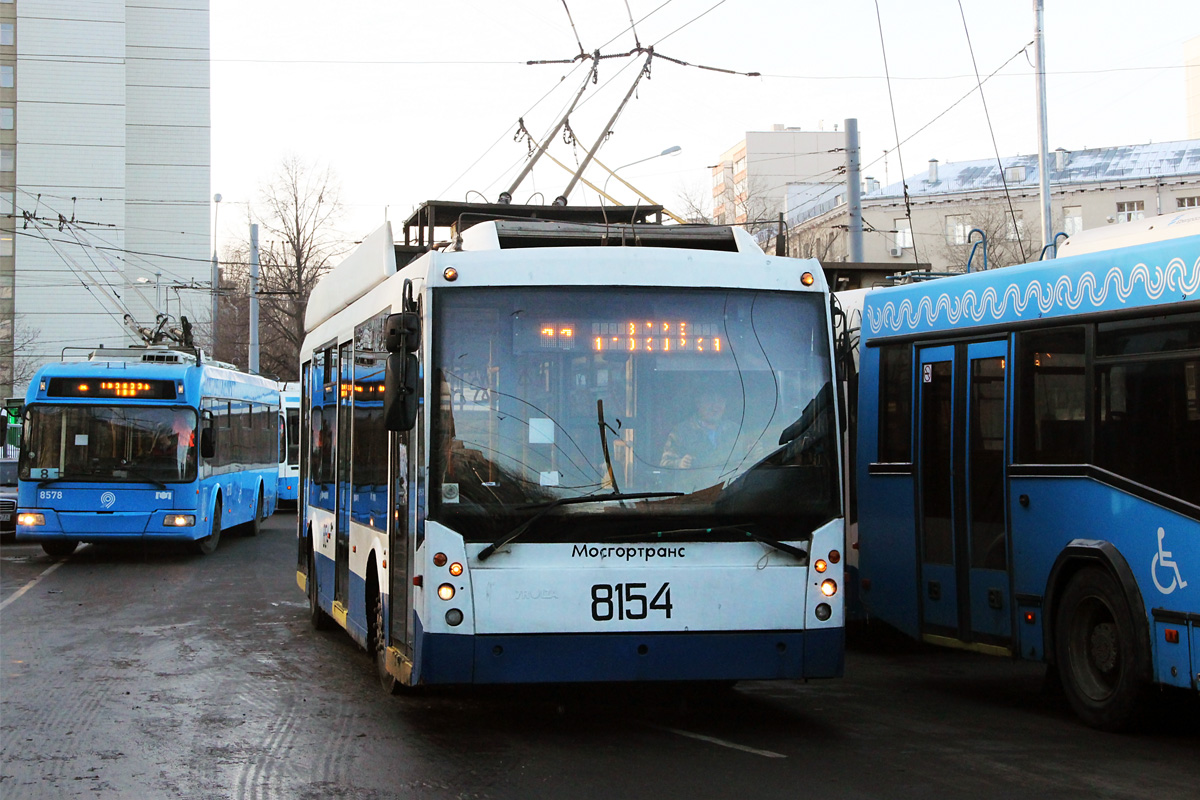 Москва, Тролза-5265.00 «Мегаполис» № 8154