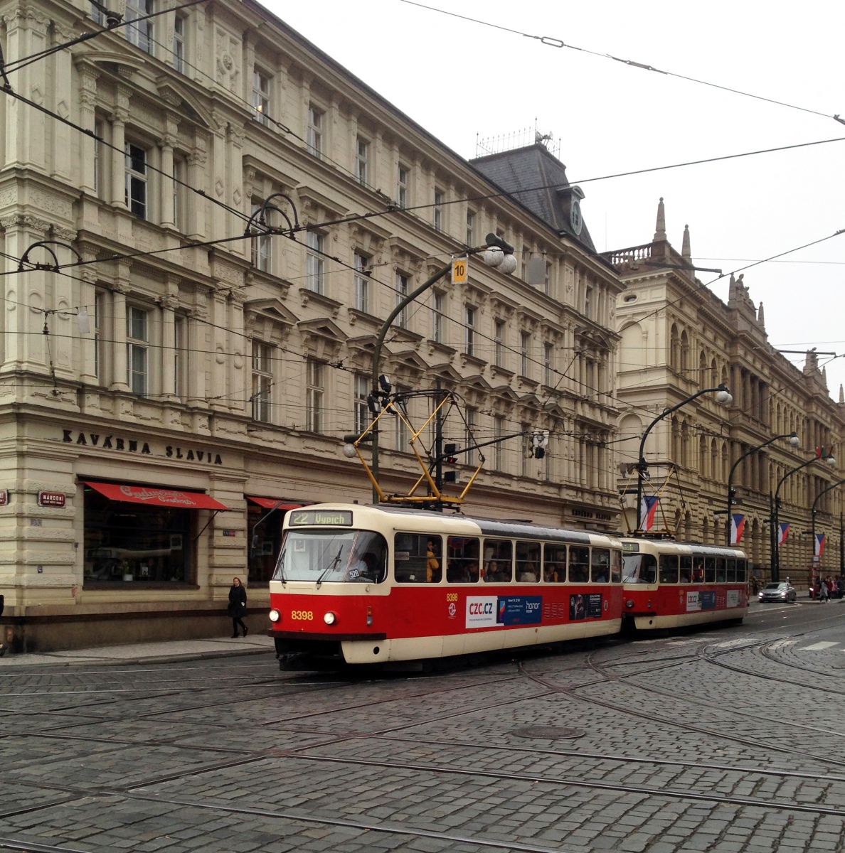 Прага, Tatra T3R.P № 8398