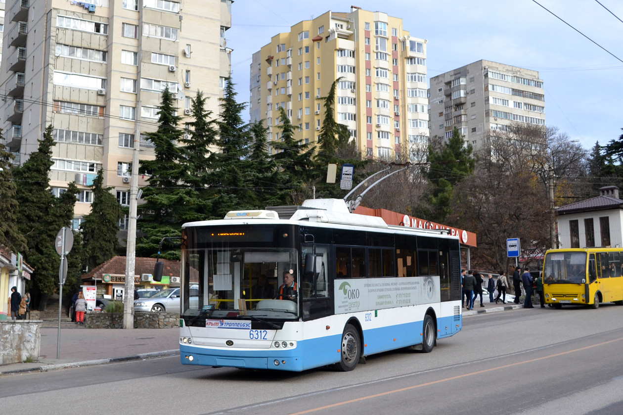 Кримський тролейбус, Богдан Т60111 № 6312