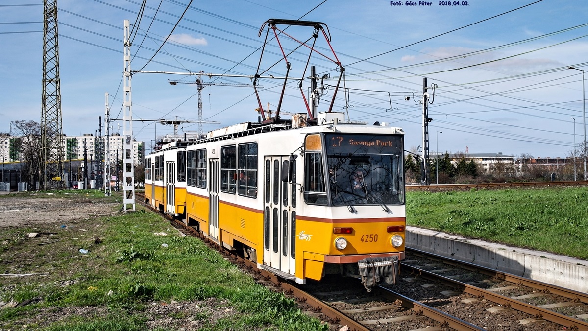 Budapest, Tatra T5C5 № 4250