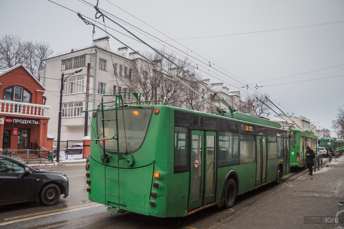 Казань, ВМЗ-5298.01 «Авангард» № 1219; Казань — ДТП и прочие происшествия с электротранспортом